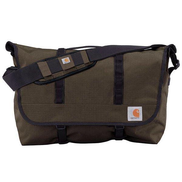 Carhartt (カーハート) メッセンジャーバッグ Cargo Messenger Tarmac Brown bag 7153HIS