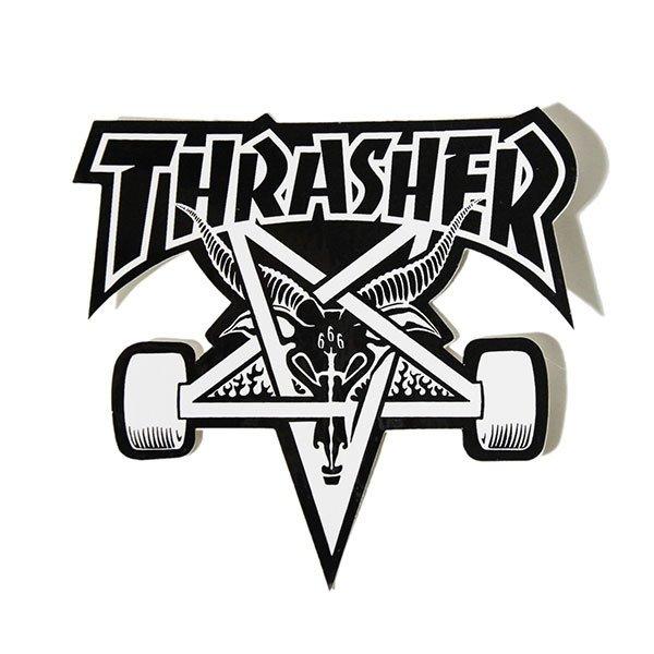 THRASHER（スラッシャー） ステッカー シール Skate Goat Die Cut