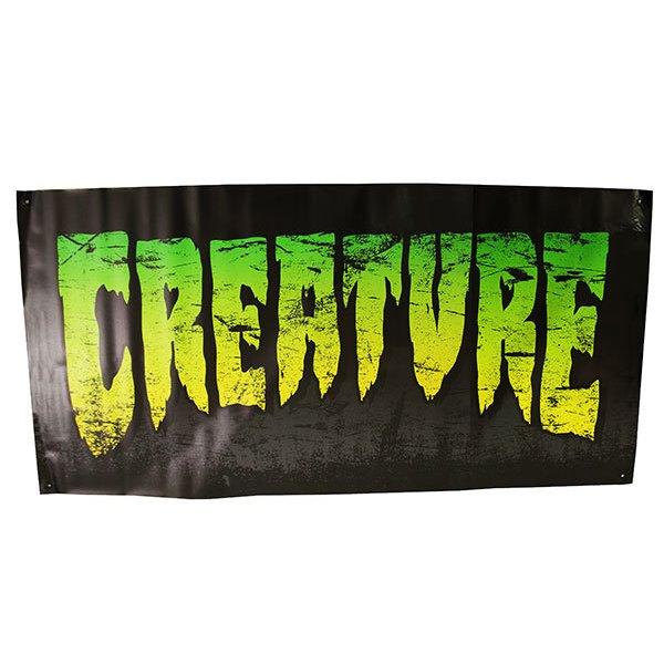 スケートボード CREATURE Skateboard BRAND LOGO BANNER CREATURE Creature Skateboards (クリーチャー) 大型バナー