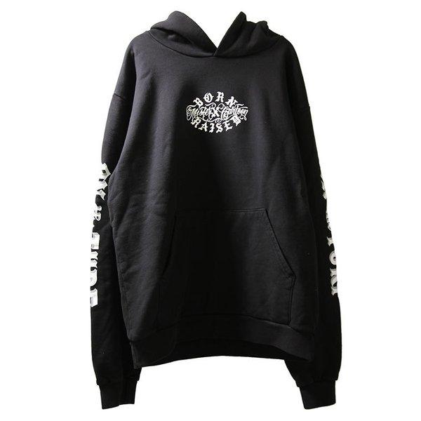 Born X Raised mister cartoon 2XL 国内未販売 BornxRaised (ボーンアンドレイズド) パーカー プルオーバー BORN X