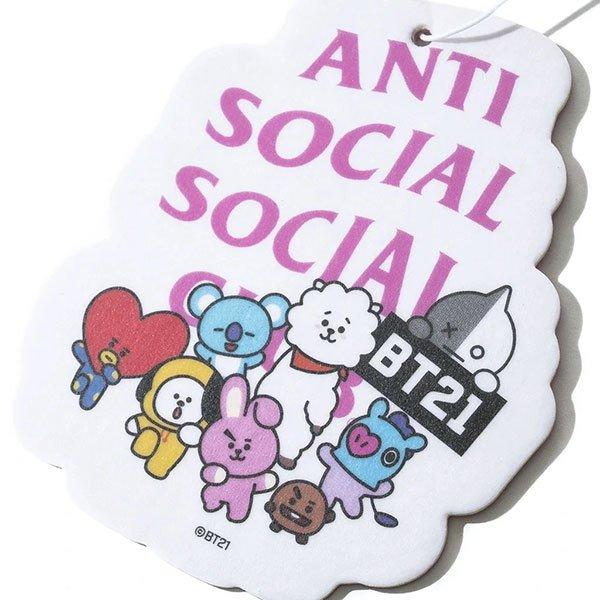 AntiSocialSocialClub (アンチソーシャルソーシャルクラブ) エアフレッシュナー BT21 | ASSC Black Ice Air Freshner (Squash Scent)｜his-hero-is-black｜02