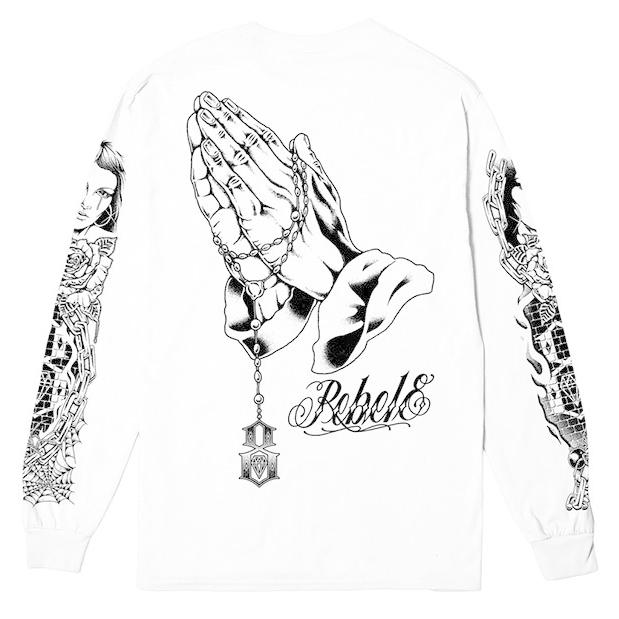 REBEL8（レベルエイト） ロンT ロングTシャツ 長袖 Love Prayers