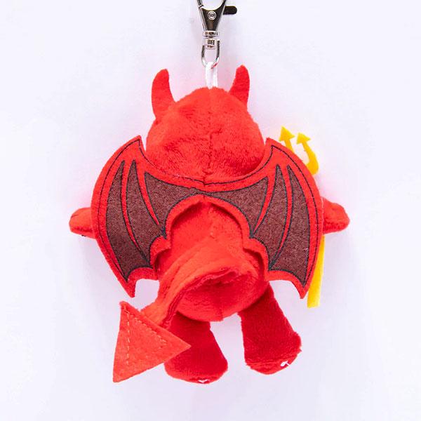 キーホルダー・アクリルキーホルダー RIPNDIP Nermbooboo RIPNDIP Angel Nerm Plush Keychain WHITE リップンディップ