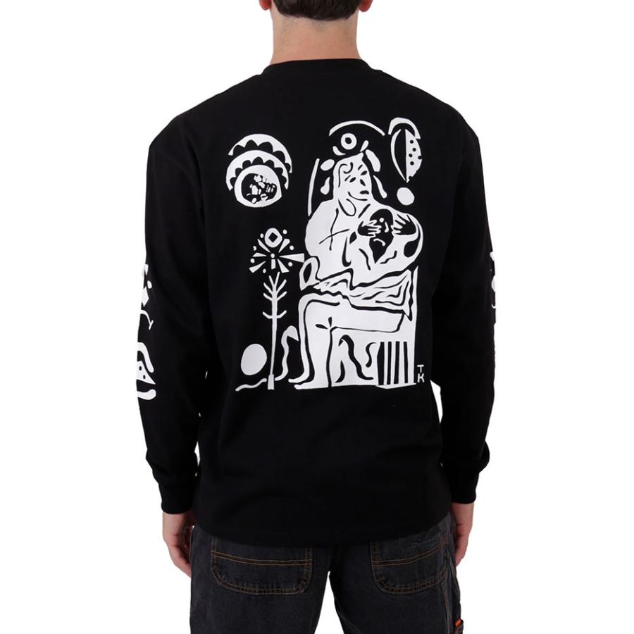 POLAR Polar Skate Co., (ポーラー) ロンT ロングTシャツ 長袖 Demon L