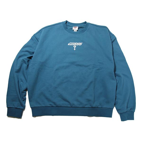 GUESS ゲス トレーナー GUESS（ゲス） × 88RISING トレーナー MEN'S CREWNECK DARK BLUE : HIS