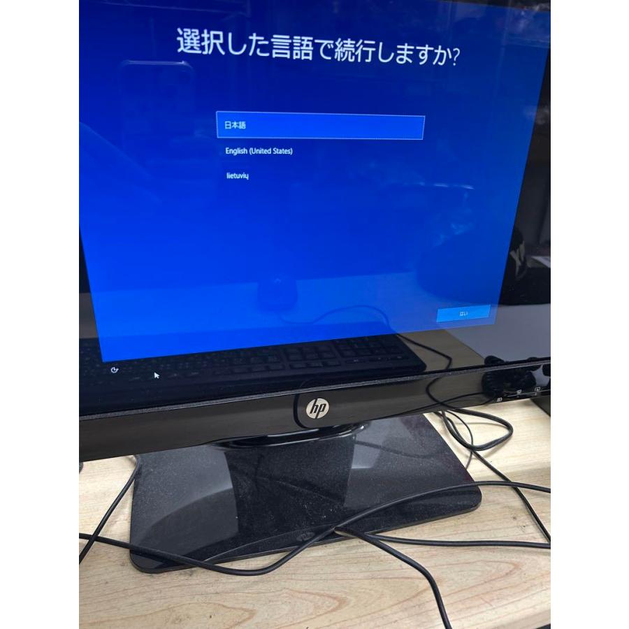Pavilion HP PC モニター キーボード付 Win10 : HIS HERO IS BLACK 