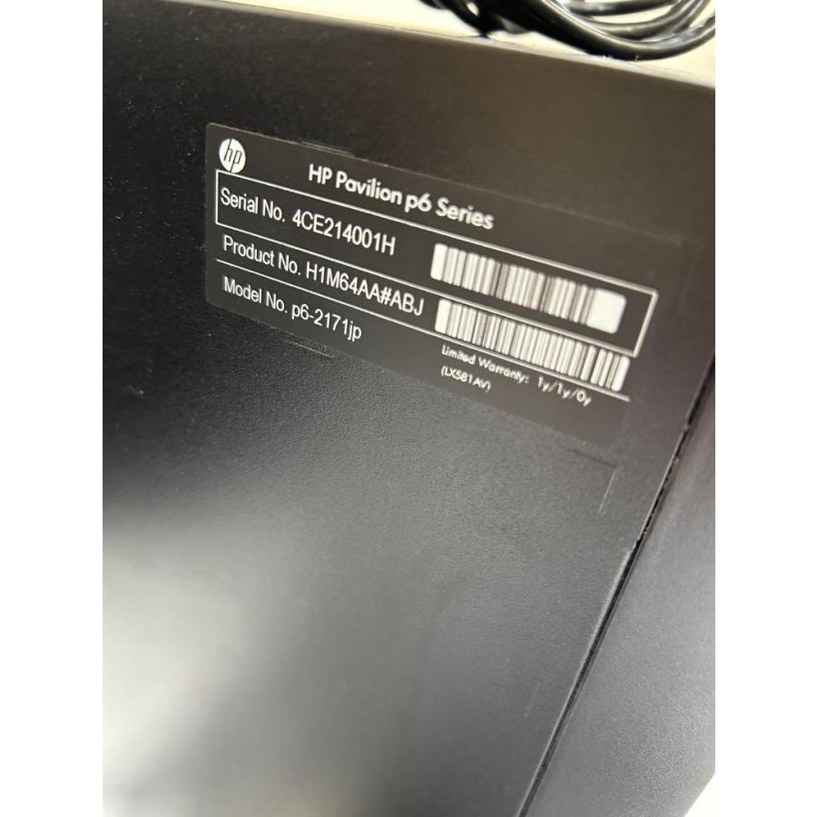 Pavilion HP PC モニター キーボード付 Win10 : HIS HERO IS BLACK 