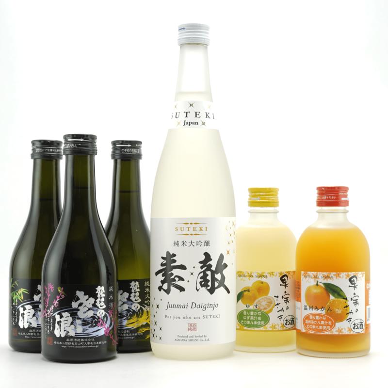 送料無料】麻原酒造 果実のささやき 6本セット 300ml｜ギフト