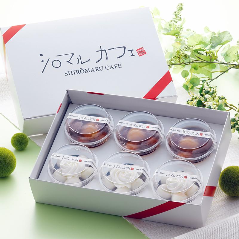 北海道 シロマルカフェ 白玉スイーツセット｜直送品｜お取り寄せグルメ ギフト プレゼント お土産 HIS　ID:SH10552｜his-tabiichiba｜02