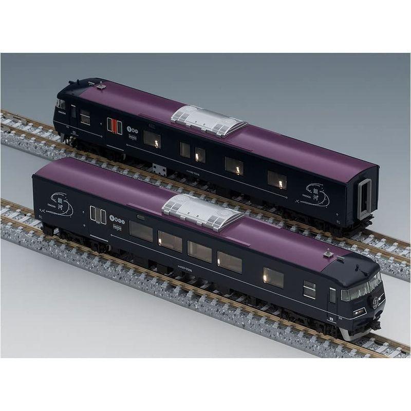 【超美品】 TOMIX Nゲージ 117-7000系 WEST EXPRESS 銀河 6両セット 98714 鉄道模型 電車 紺 【MYK5779070100】(20437円)