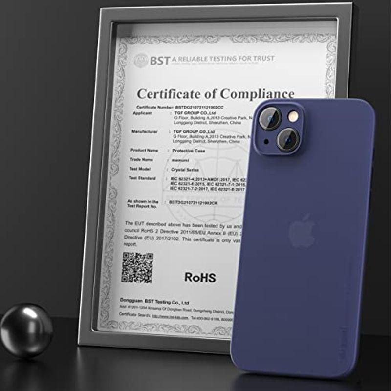 「0.3?極薄」iPhone 14対応ケース memumiマット質感 オリジナル設計 指紋防止 傷付き防止 6.1インチ 人気ケース?カバー｜hisabisa｜08