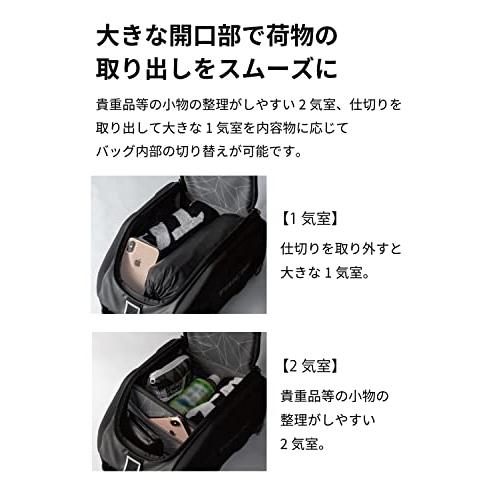 RSタイチ(RS TAICHI) バイク シートバッグ 車載バッグ 固定ベルト付き