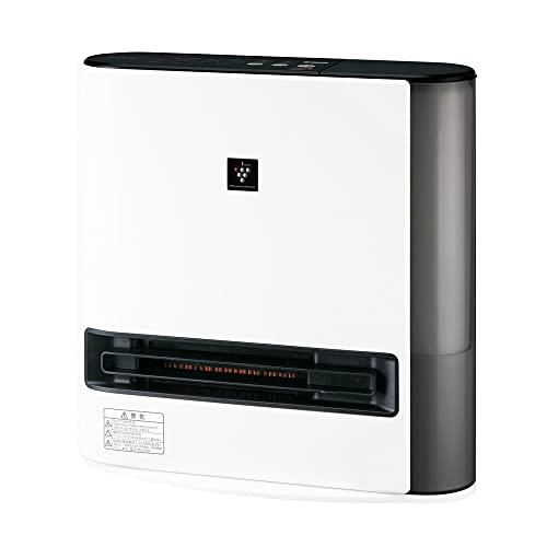 シャープ 加湿 セラミックヒーター HX-TK12-W 足元ロング温風 プラズマ
