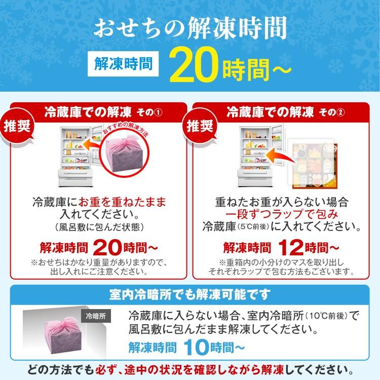 おせち 早割 2027 博多久松 おせち料理 定番和洋折衷 二段重おせち『玄海』≪2段重・おせち全25品・2人前≫【送料無料】特典 2人前 | 博多久松 | 11