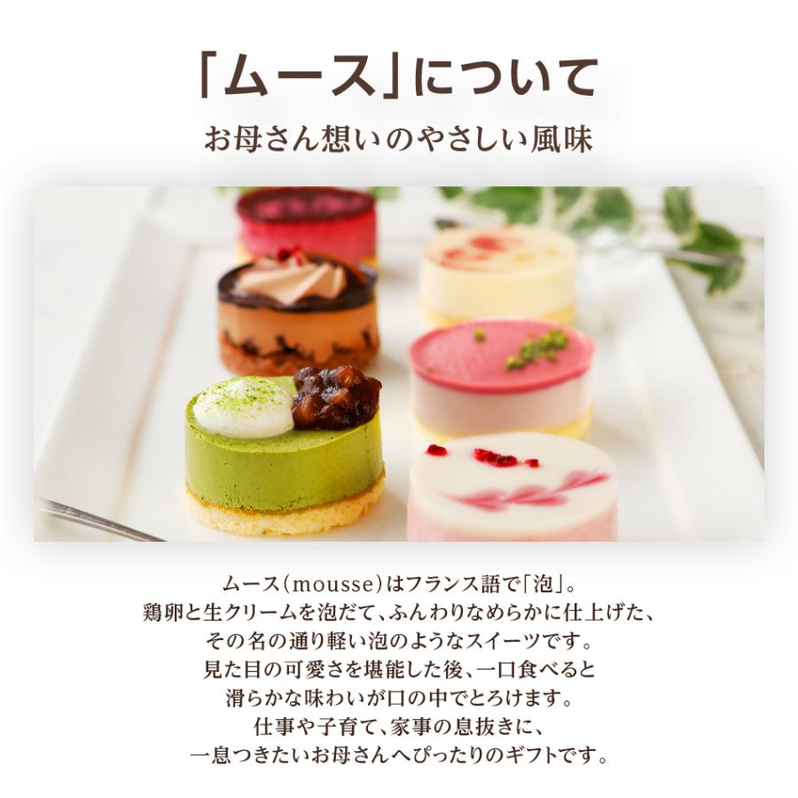 母の日 カーネーション スイーツボックス 6種の ムースケーキ 花 スイーツ ギフト Sr0005 00 博多久松 通販 Yahoo ショッピング