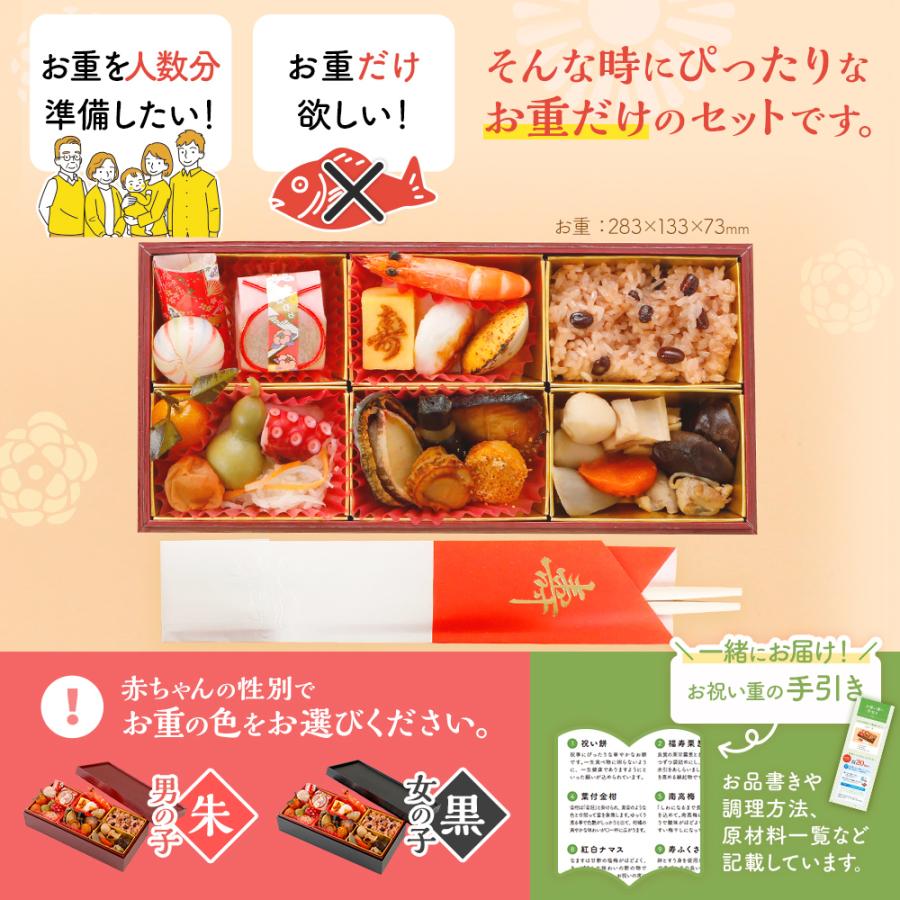 お食い初め お祝い重（お食い初め用）単品 3個 1個あたり ￥4,667 お