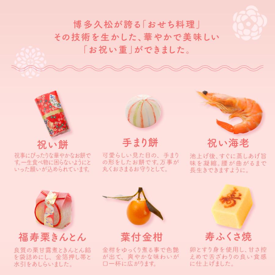 お食い初め お祝い重（お食い初め用）単品 4個 1個あたり ￥4，250 お食い初めセット 食器 宅配 100日 百日祝い お食い初め膳 お七夜 命名 お祝い事_4