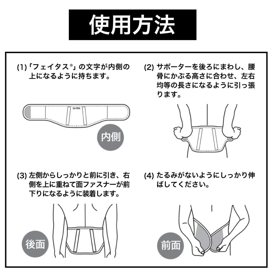 フェイタス アクティブ サポーター 腰用 Mサイズ