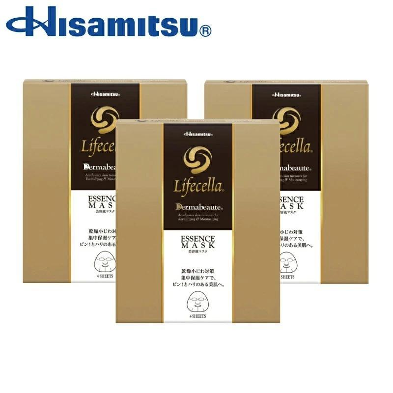国産 久光製薬 公式 Lifecella ライフセラ ダーマボーテ 高保湿 美容液マスク 4枚 3 潤いたっぷり サクラン 保水力 うるおい 乾燥 パック シート 国内正規品 限定 Matracompany Com
