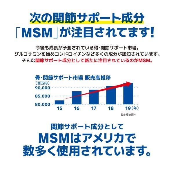 12月スーパーSALE MSM グルコサミン EX 300粒×3 約3か月分 膝 ひざ