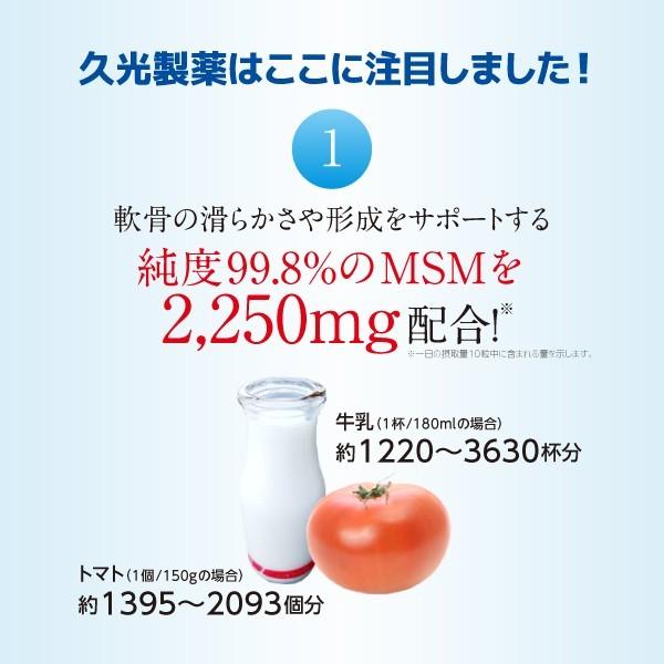 久光製薬 階段の昇り降りをスムーズに！ MSM+グルコサミン EX 300粒 約