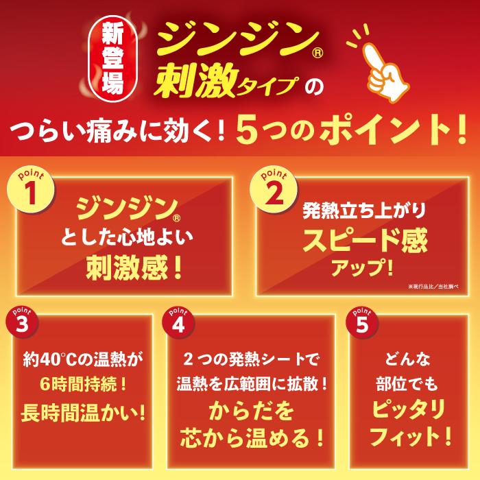 久光製薬 直貼温感プラス Sサイズ 6枚入x10個+2個 血行促進 40℃の温熱