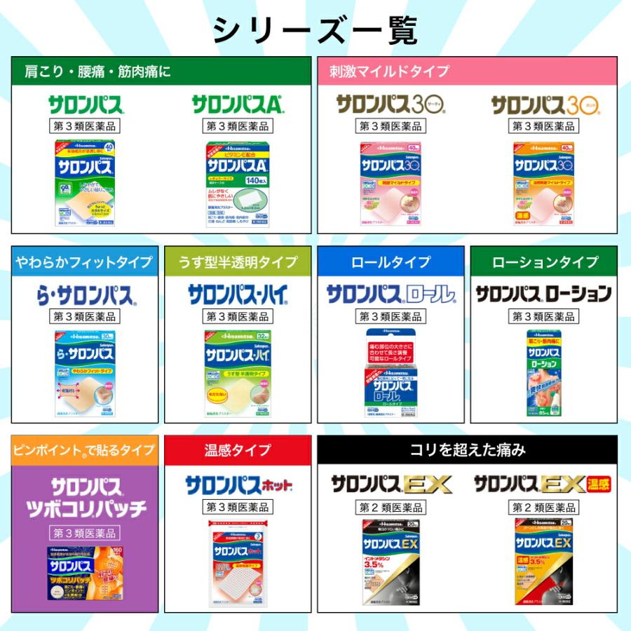 久光製薬 【第3類医薬品】穴あきサロンパスAe 80枚