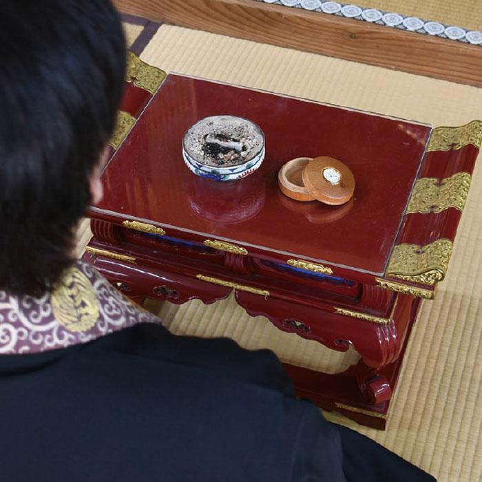 時計付香合 2.5寸/桜 【仏具 寺院 寺院用仏具 僧侶 寺 香合 お香 時計