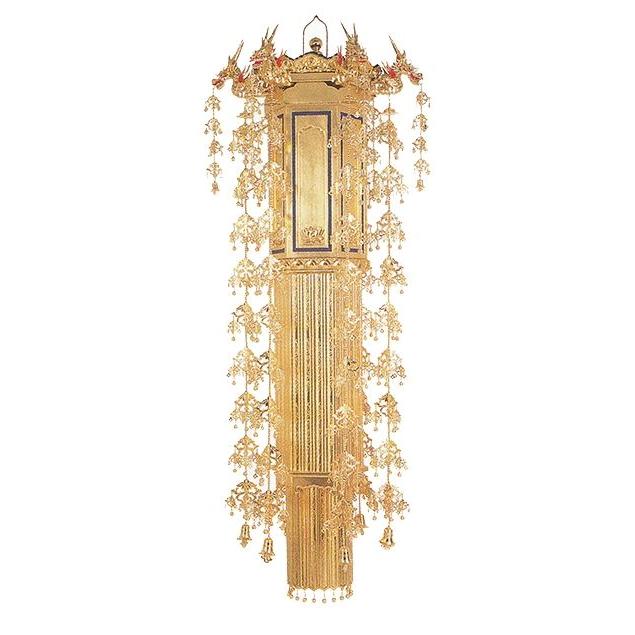 幢幡瓔珞 蓮華付幢幡 6尺 180cm 【寺院用仏具 仏具】 : お仏壇 幢幡瓔珞 蓮華付幢幡 6尺 180cm 【寺院用仏具 仏具】 : お仏壇