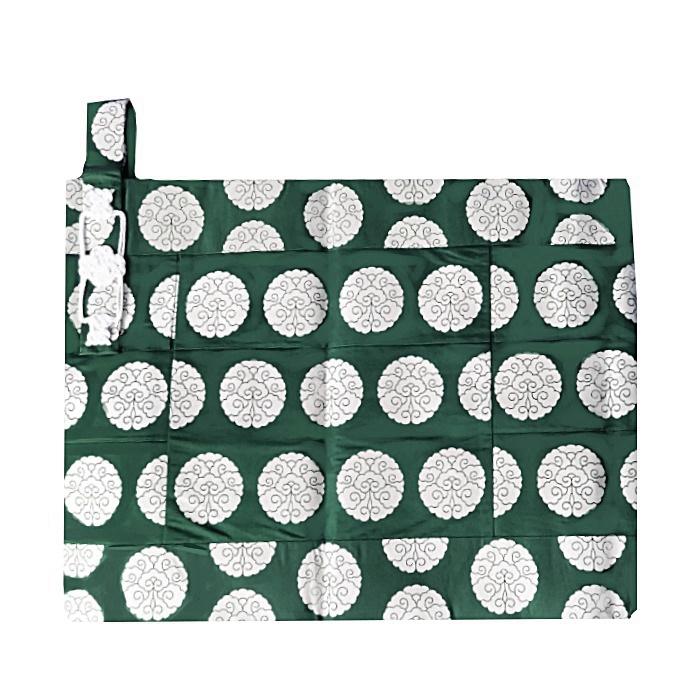 五条袈裟 雲牡丹紋 萌黄・紫 【法衣 寺院 お寺 僧侶 住職 着物 和服