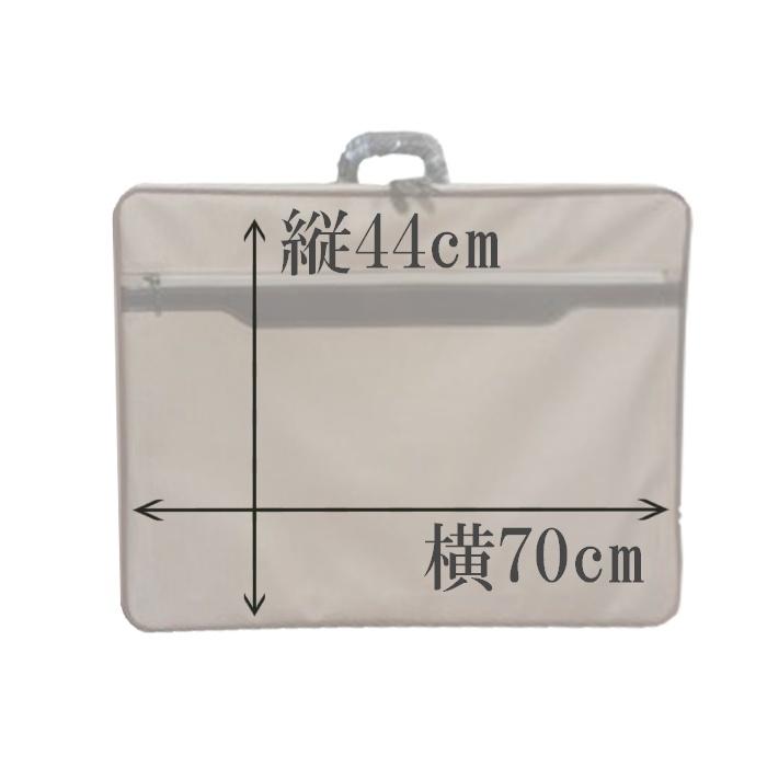 当店オリジナル法衣カバン　列座スペシャル　黒　厚さ11cm