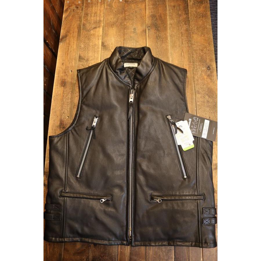 カドヤ（KADOYA） 【RIDERS DOWN VEST】 ライダースダウンベスト