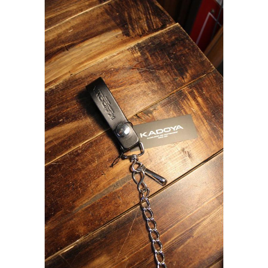 カドヤ（KADOYA） CROWN WALLET クラウンウォレット 長財布（ブラック