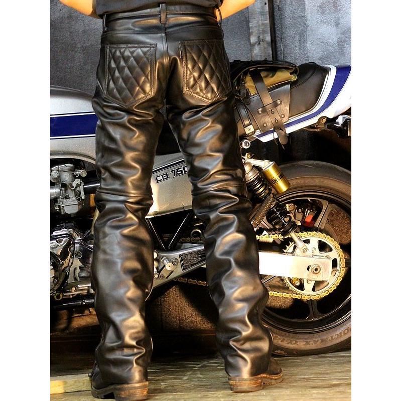 カドヤ(KADOYA)　【EVO PANTS 2】 エボパンツ2　レザーパンツ　パデッド｜history-bike｜02