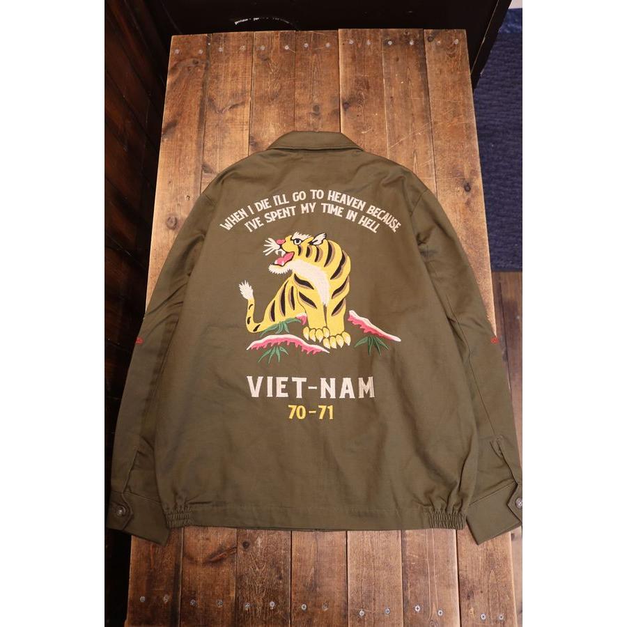 HOUSTON（ヒューストン） 51350 VIETNAM JACKET (TIGER) / ベトナム