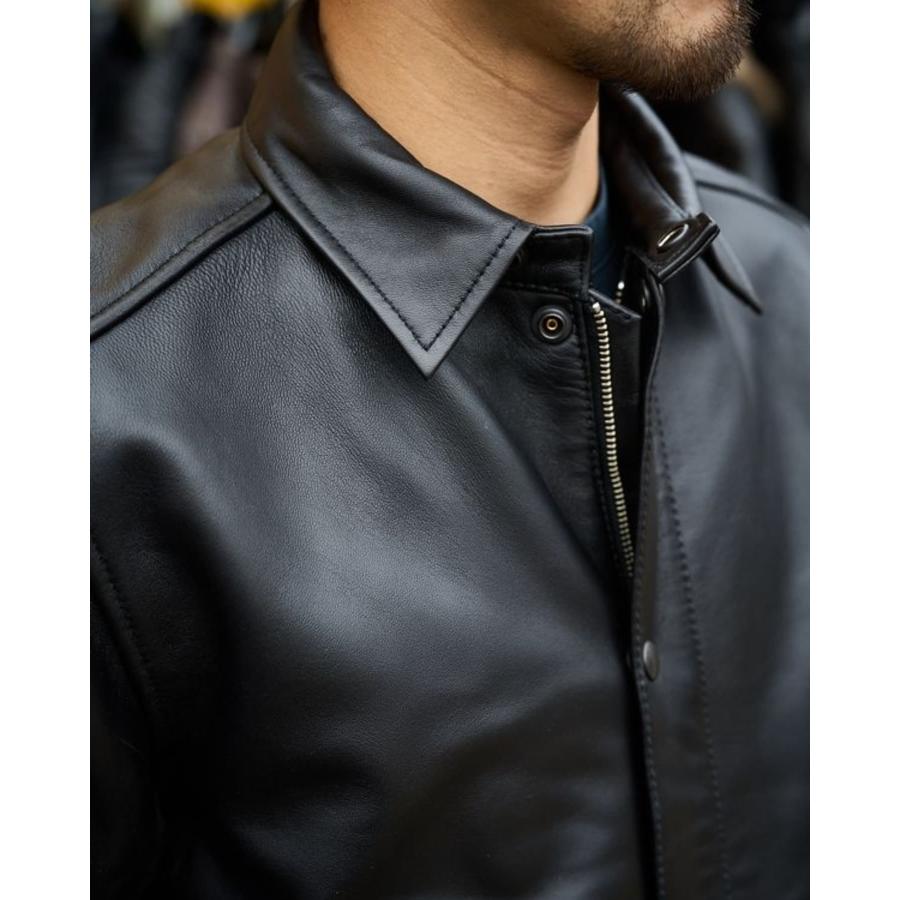 カドヤ (KADOYA) 【LEATHER COACH JACKET】レザーコーチ カドヤ (KADOYA) 【LEATHER COACH JACKET】レザーコーチ