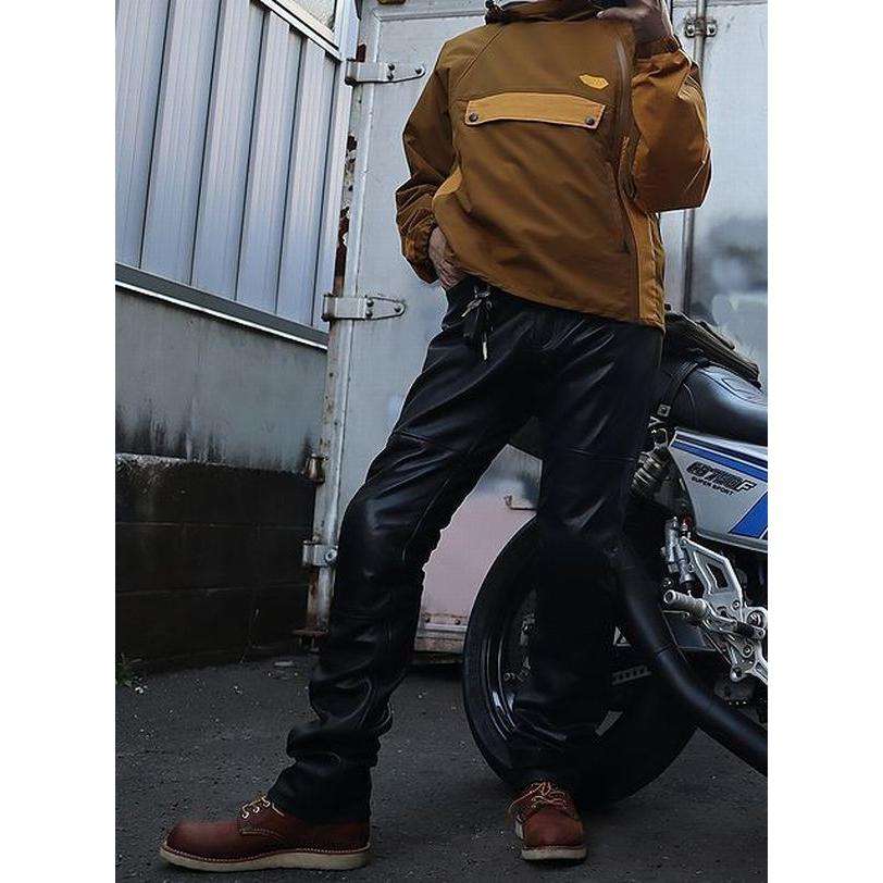 カドヤ（KADOYA） 【LIGHT LEATHER PANTS】 ライトレザーパンツ ゴート