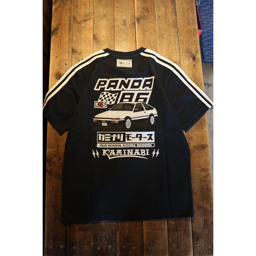 F商会 【エフ商会 カミナリ】KMT-264 コットンTシャツ PANDA86