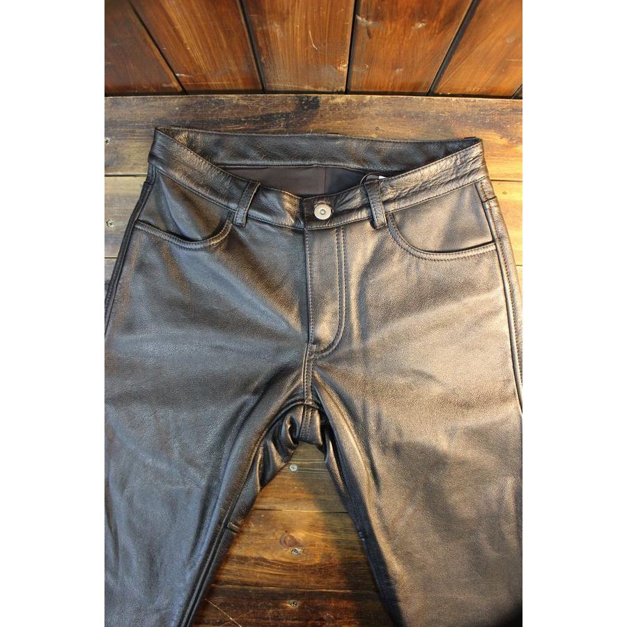 カドヤ（KADOYA） 【LEATHER SLIM PANTS】 レザースリムパンツ（メンズ
