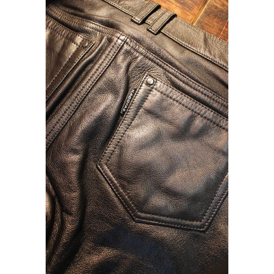 の*む様 LEATHER SLIM PANTS 革パンツ スリム レザーパンツ｜カドヤ公式オンラインショップ