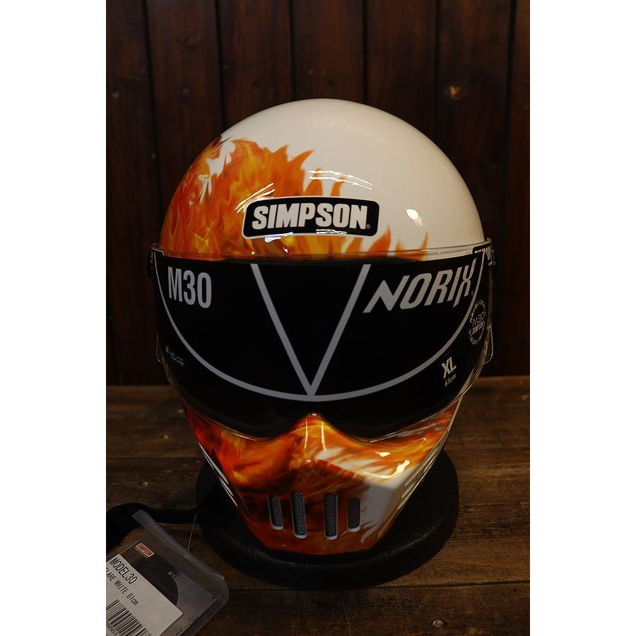 SIMPSON（シンプソン） ☆ SIMPSON☆ ヘルメット M30 （フレアホワイト