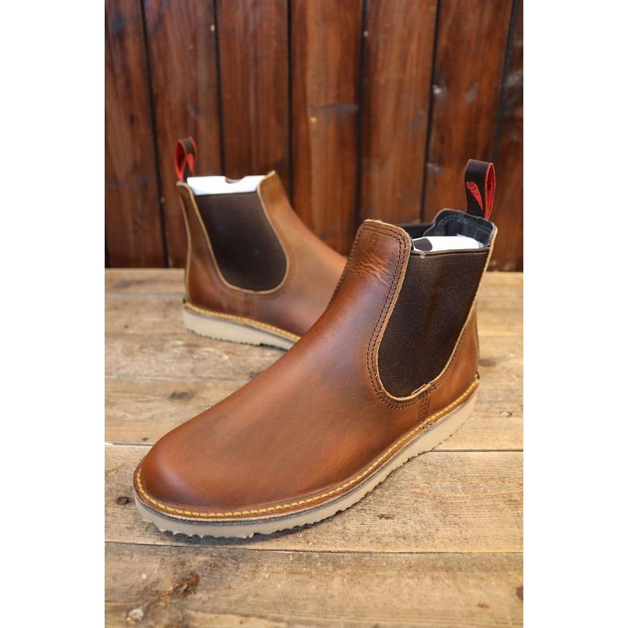 RED WING レッドウィング　【3128　Weekender Chelsea】ウィークエンダー チェルシー　カッパー「ラフ＆タフ」の画像