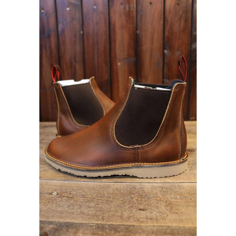 RED WING レッドウィング　【3128　Weekender Chelsea】ウィークエンダー チェルシー　カッパー「ラフ＆タフ」の画像