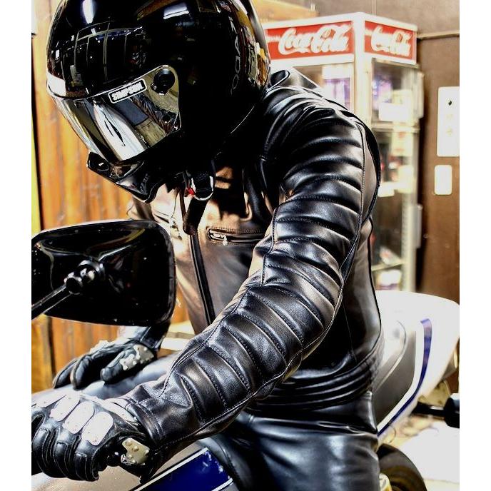 カドヤ ジャケット (KADOYA) バイク 【SR ORIGIN SRオリジン】 レザージャケット レザージャケット シングルライダース