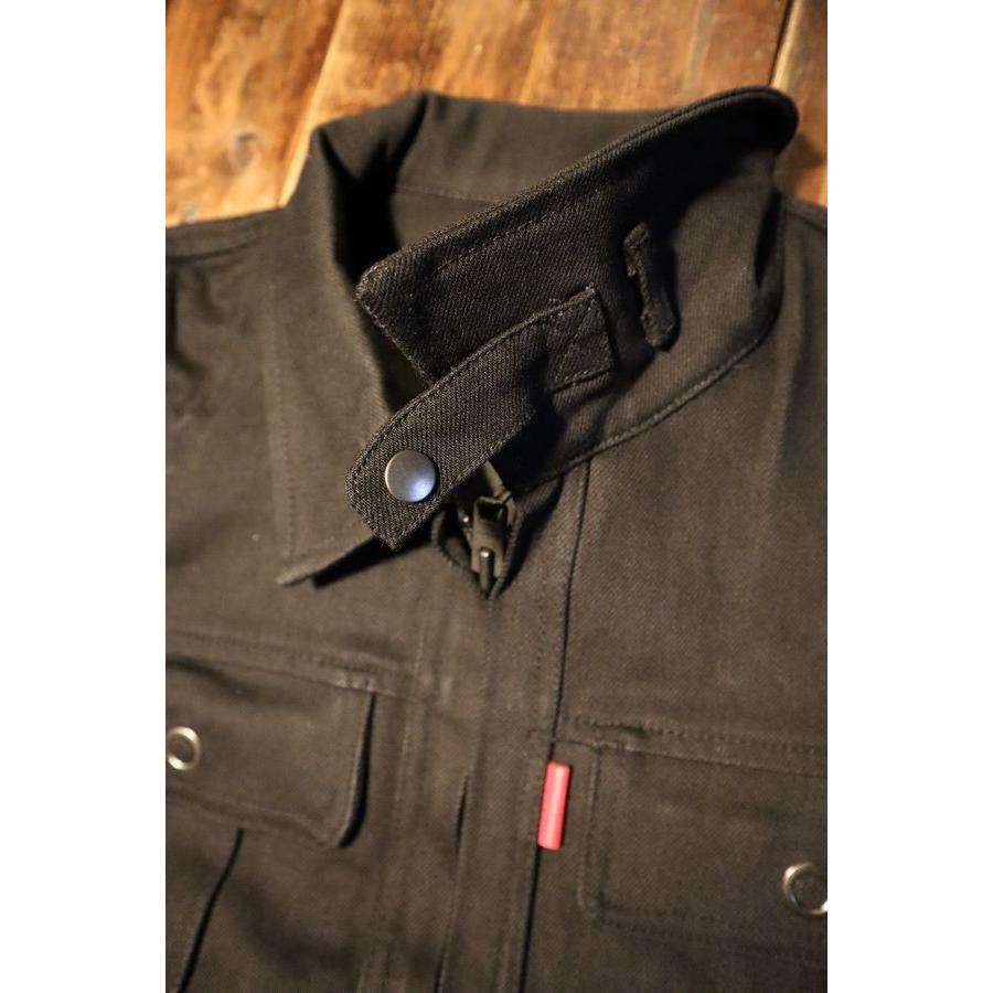 KADOYA(カドヤ)　ALTER KEIS（アルタケイス）　CORSA TRACKER JACKET コルサトラッカージャケット　カラー：ブラック　サイズ：S〜4L｜history-bike｜03