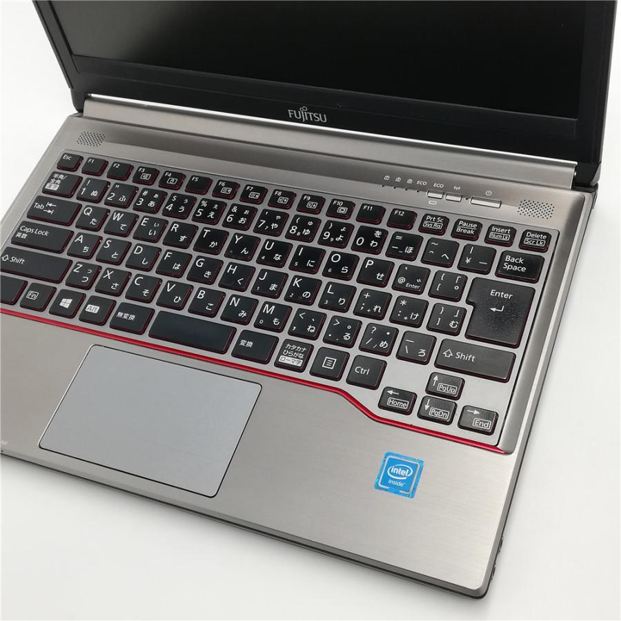 最新Windows11搭載 中古良品 日本製 13型 ノートパソコン 富士通 E736/M Wi-Fi有 第6世代 Celeron 8GB DVDRW 無線 Bluetooth Office LIFEBOOK 大赤字宣言 Wi-Fi有 13.3型ワイド ノートパソコン 富士通