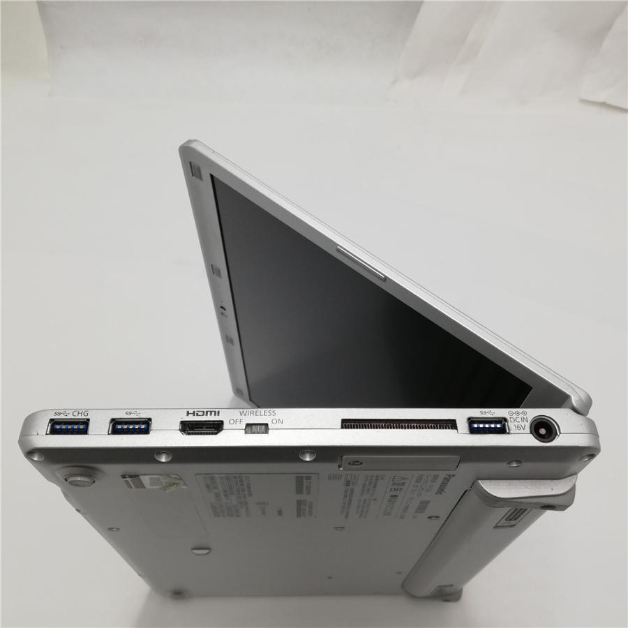送料無料 1940H使用 日本製 高速SSD ノートPC Panasonic CF-SZ6YFLVS 中古美品 第7世代Core i5 8GB DVDRW 無線 Bluetooth Windows11 Office Panasonic（パナソニック） 赤字覚悟 高速SSD ノートパソコン