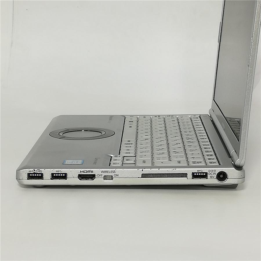 日本製 高速SSD ノートパソコン 中古良品 12.1型 パナソニック CF-SZ5PDYVS 第6世代Core i5 8GB 無線LAN Bluetooth Windows10 Office 送料無料 保証付 日本製 高速SSD 12.1型 ノートパソコン Panasonic CF