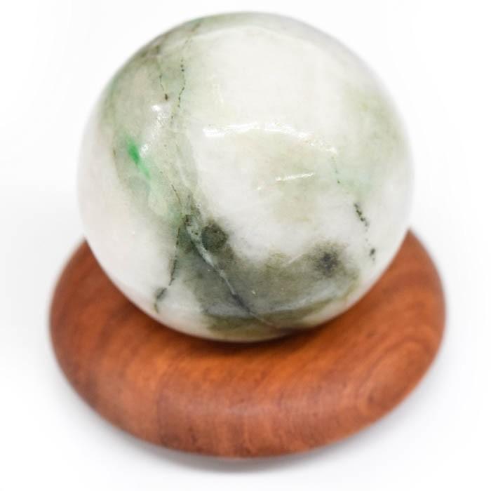 翡翠 ヒスイ 丸玉 球 玉 球体 ボール 原石 一点物 無着色 ミャンマー産