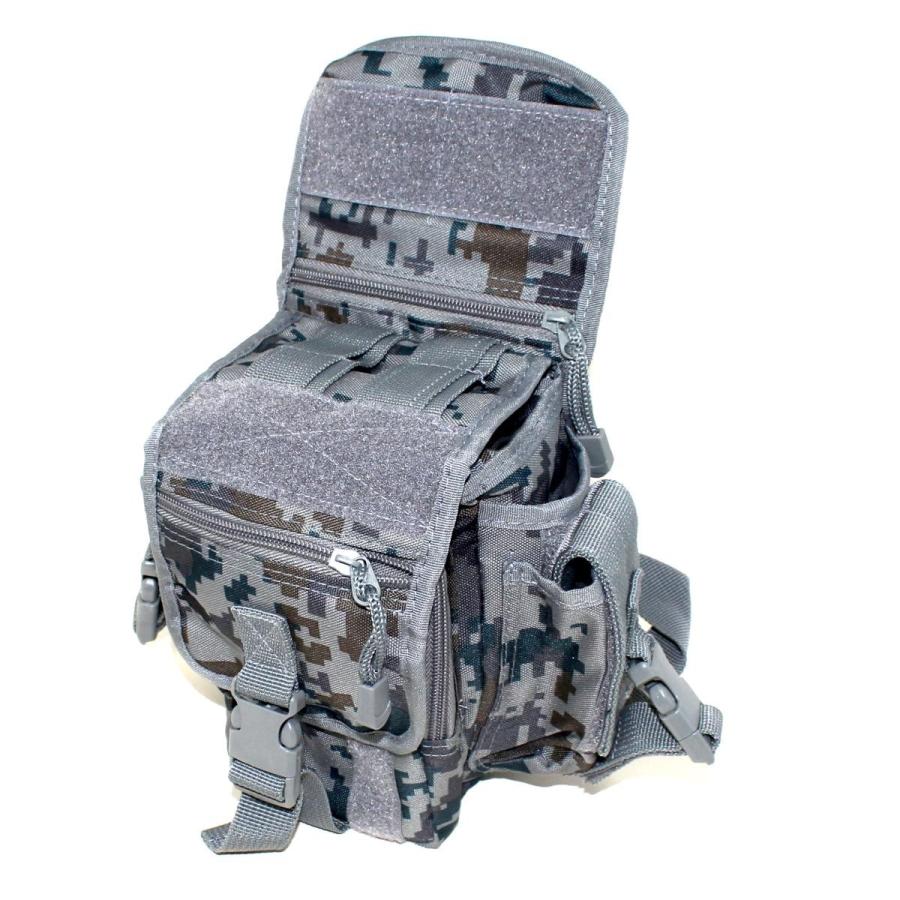 航空自衛隊グッズ デジタル迷彩 レッグバック : 自衛隊グッズ 飛翔